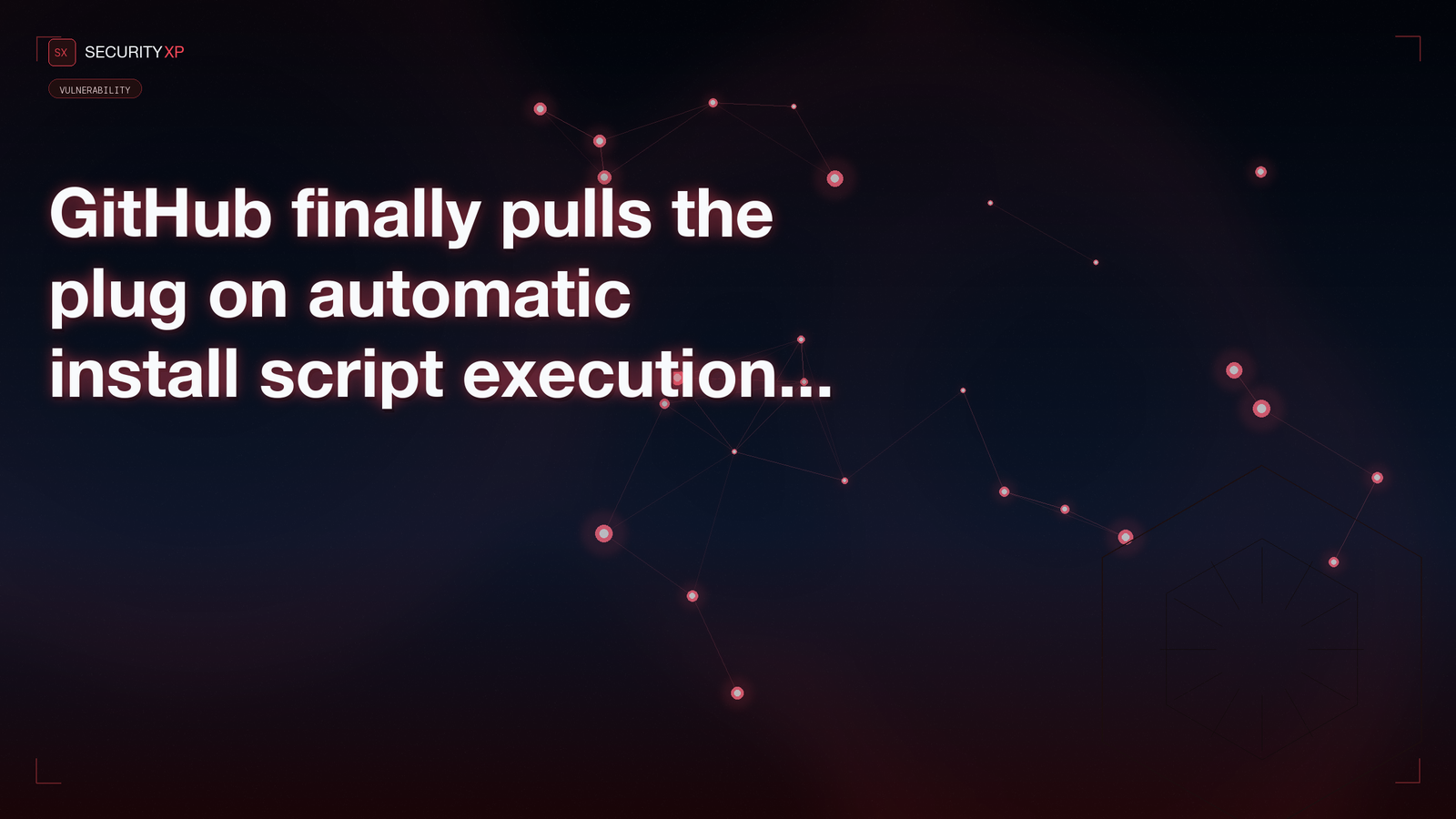 GitHub finally pulls the plug on automatic install script execution...