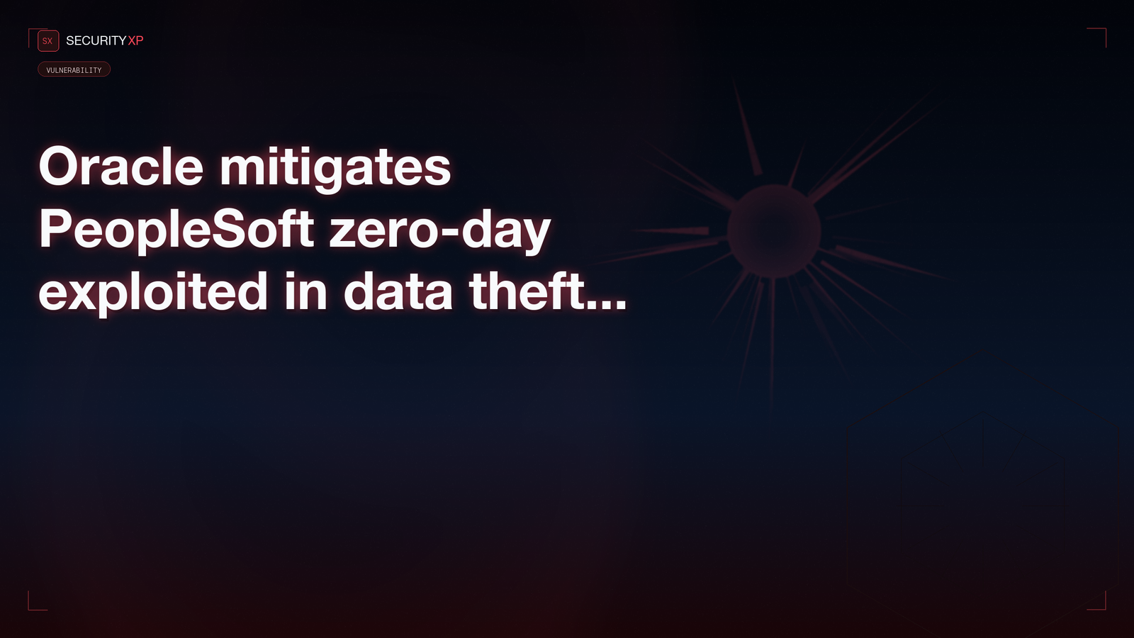 Oracle mitigates PeopleSoft zero-day exploited in data theft attacks