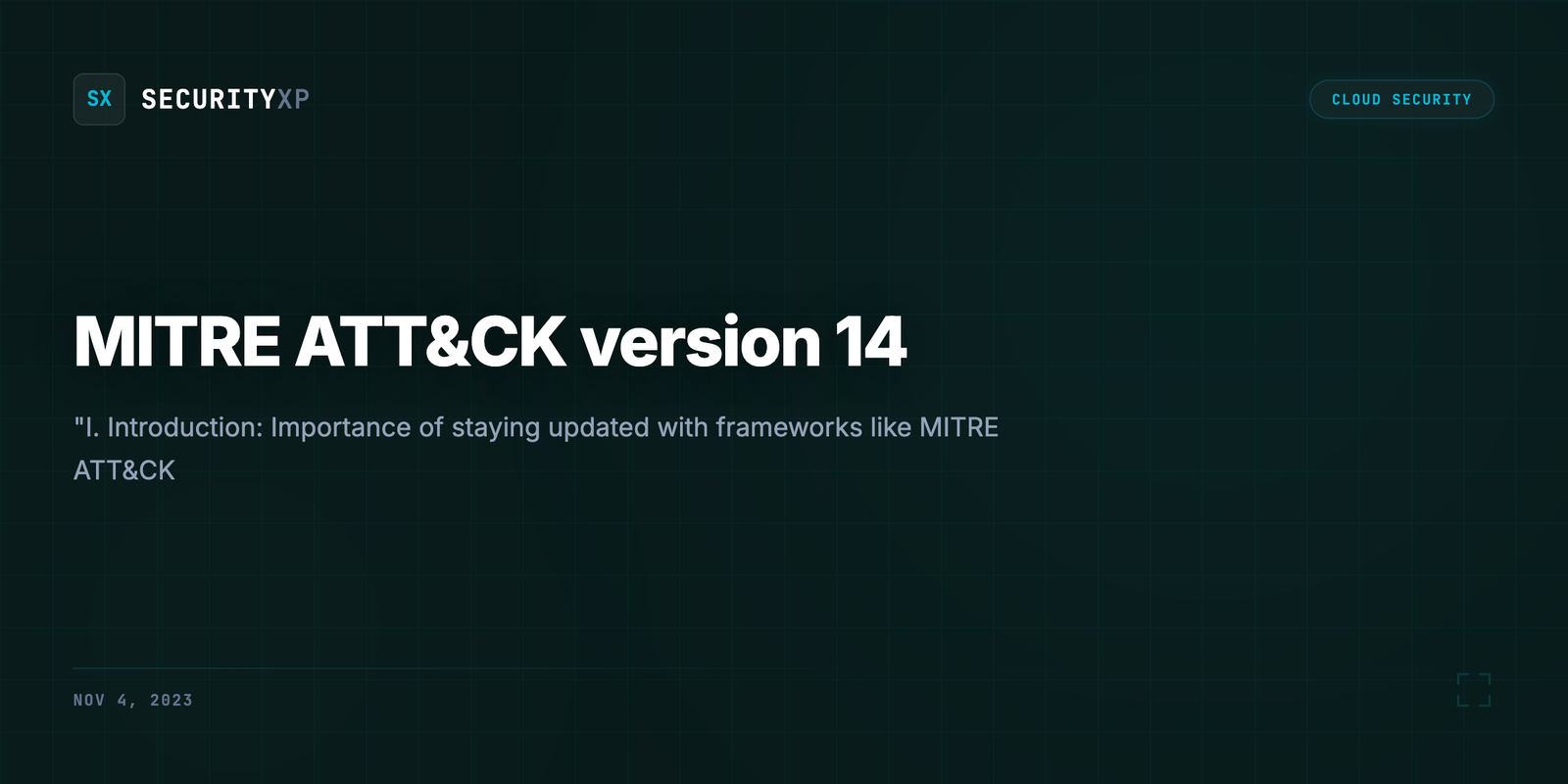 MITRE ATT&CK version 14