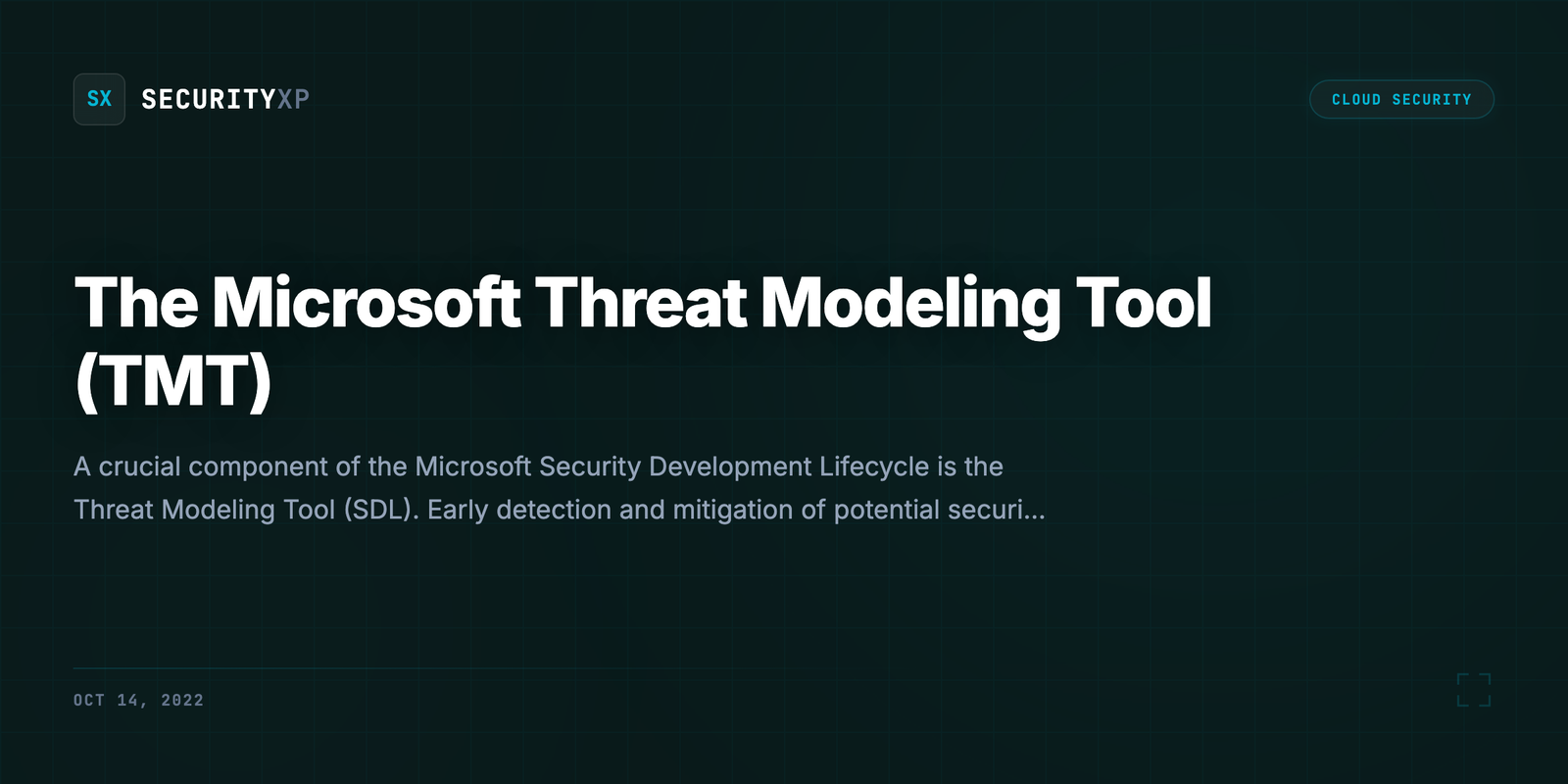 The Microsoft Threat Modeling Tool (TMT)